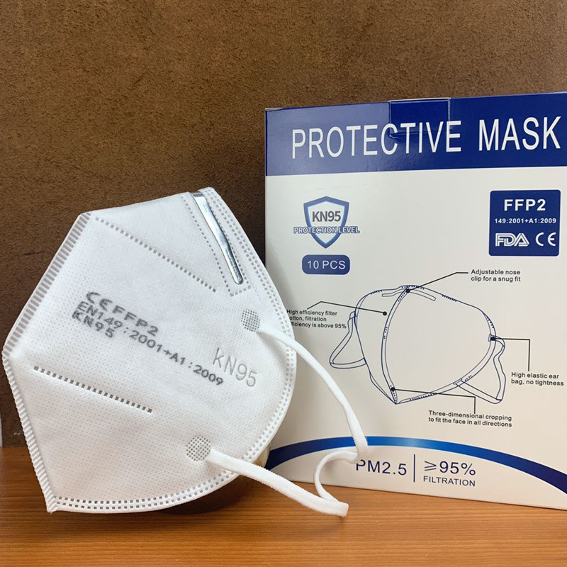 Kn95 قناع الوجه مكافحة الفيروسات يمكن التخلص منها قناع الغبار قناع الوجه القابل للتصرف حماية الوجه قناع Kn95